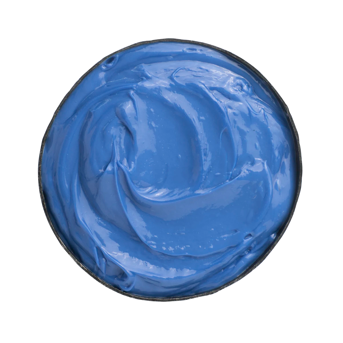Alchemic Creative Conditioner Teal i en krämig, blå nyans som används som balsam för att vårda och återfukta håret.