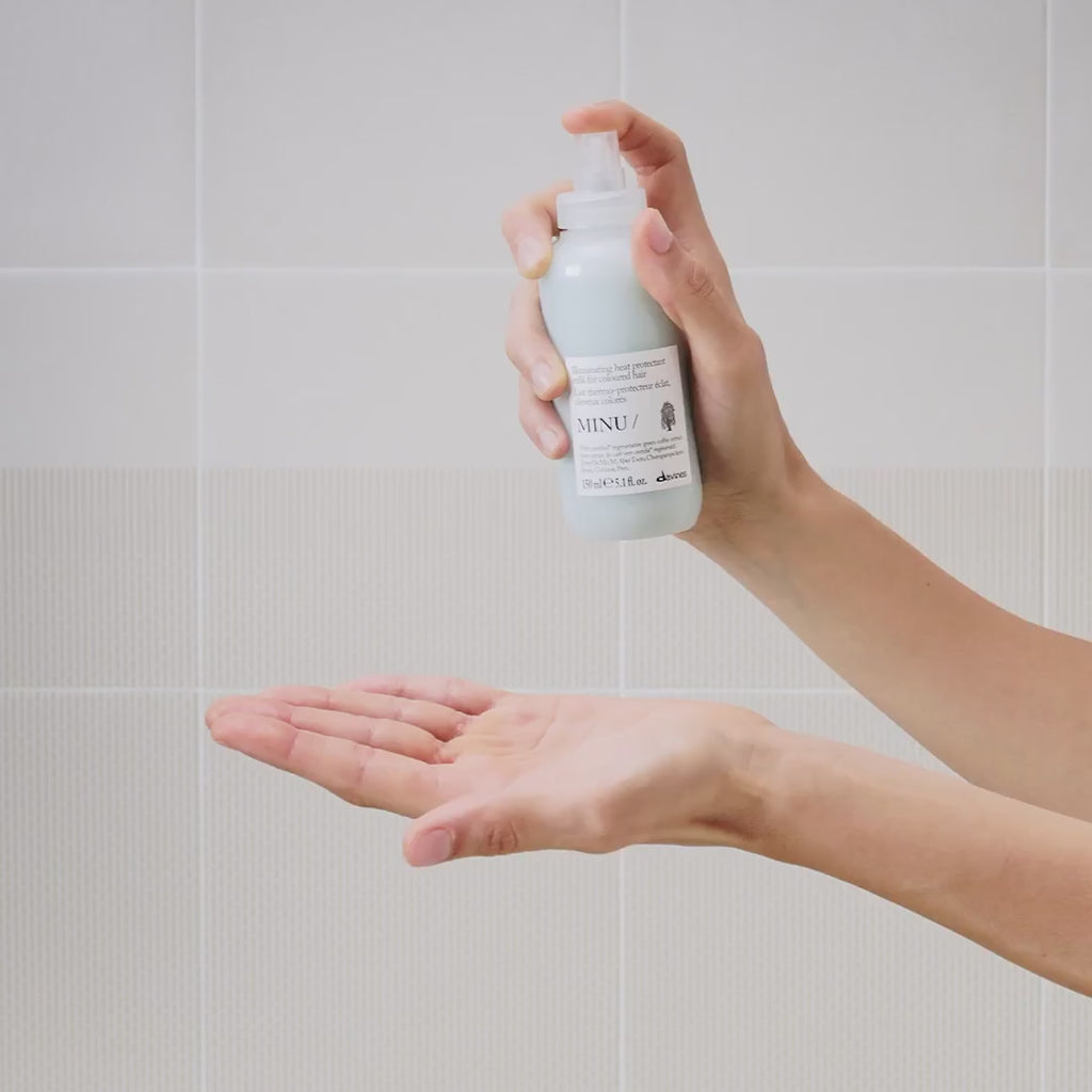 Minu Illuminating Heat Protectant Milk